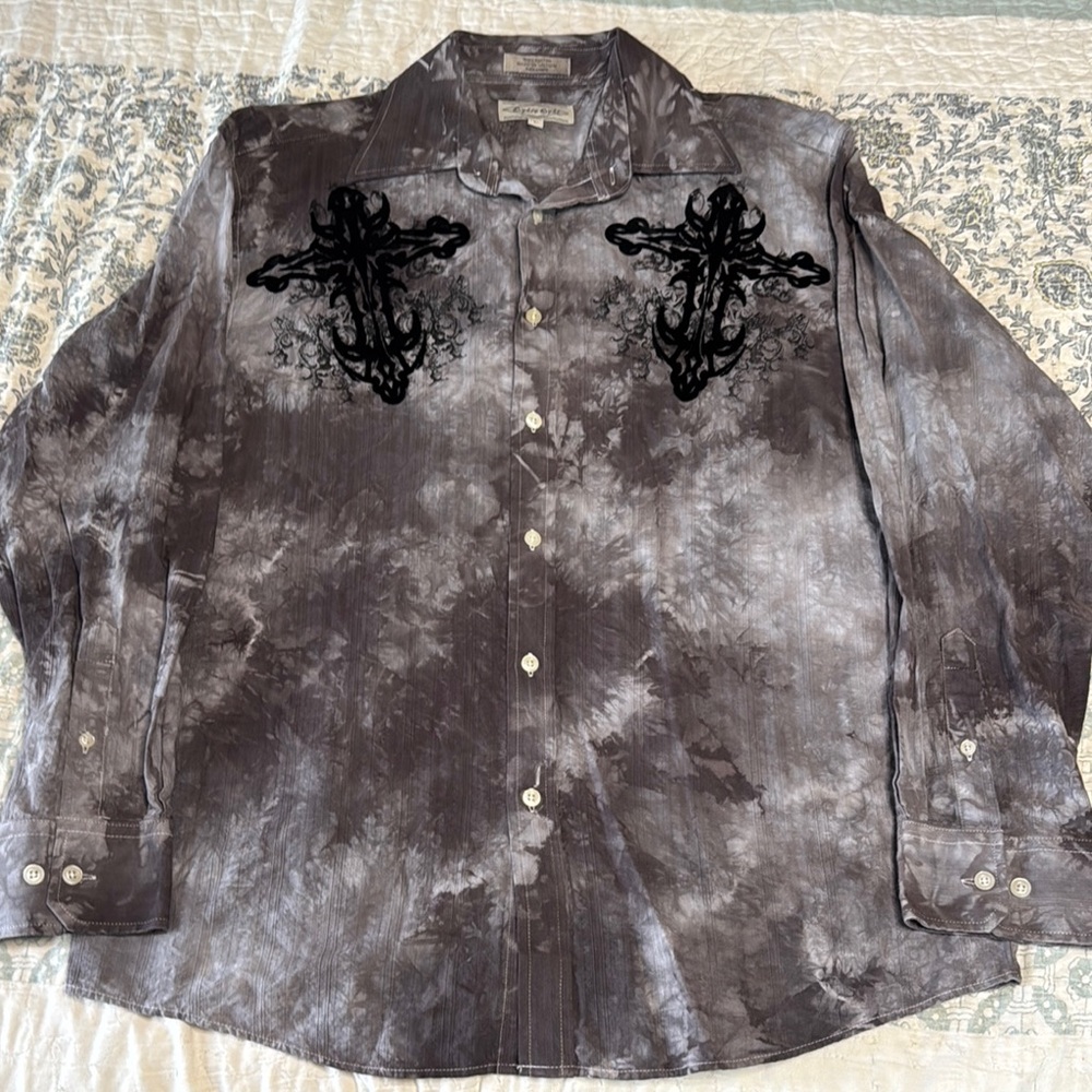 Eighty Eight Brown Cotton Shirt